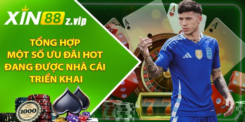 Tổng hợp một số ưu đãi hot đang được nhà cái triển khai